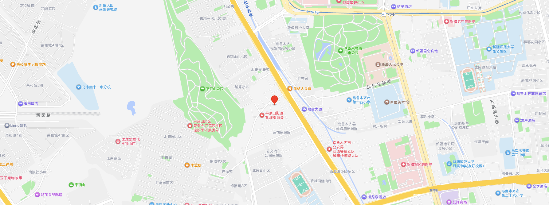 公司位置地图